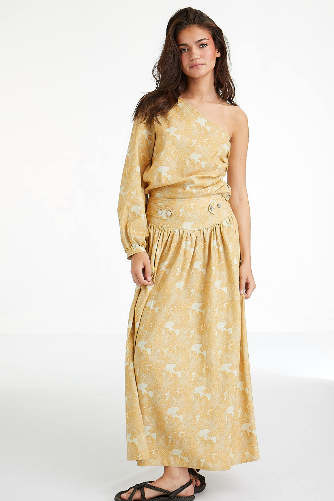 JUPE CANOT ALGUES D'OR