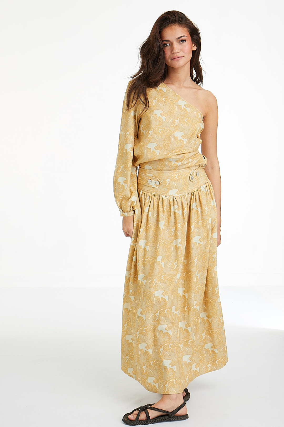 JUPE CANOT ALGUES D'OR