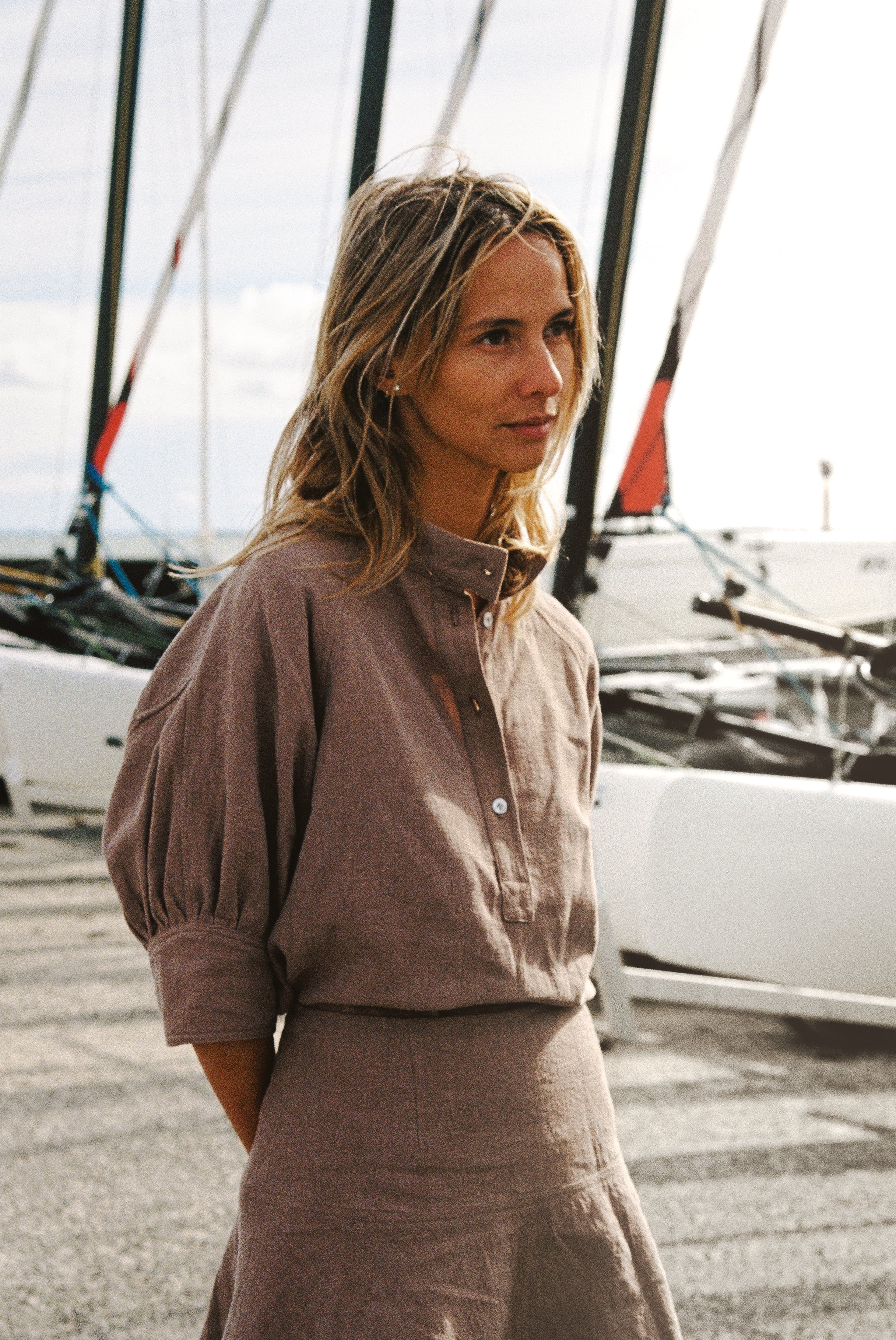BLOUSE ZODIAQUE BLÉ
