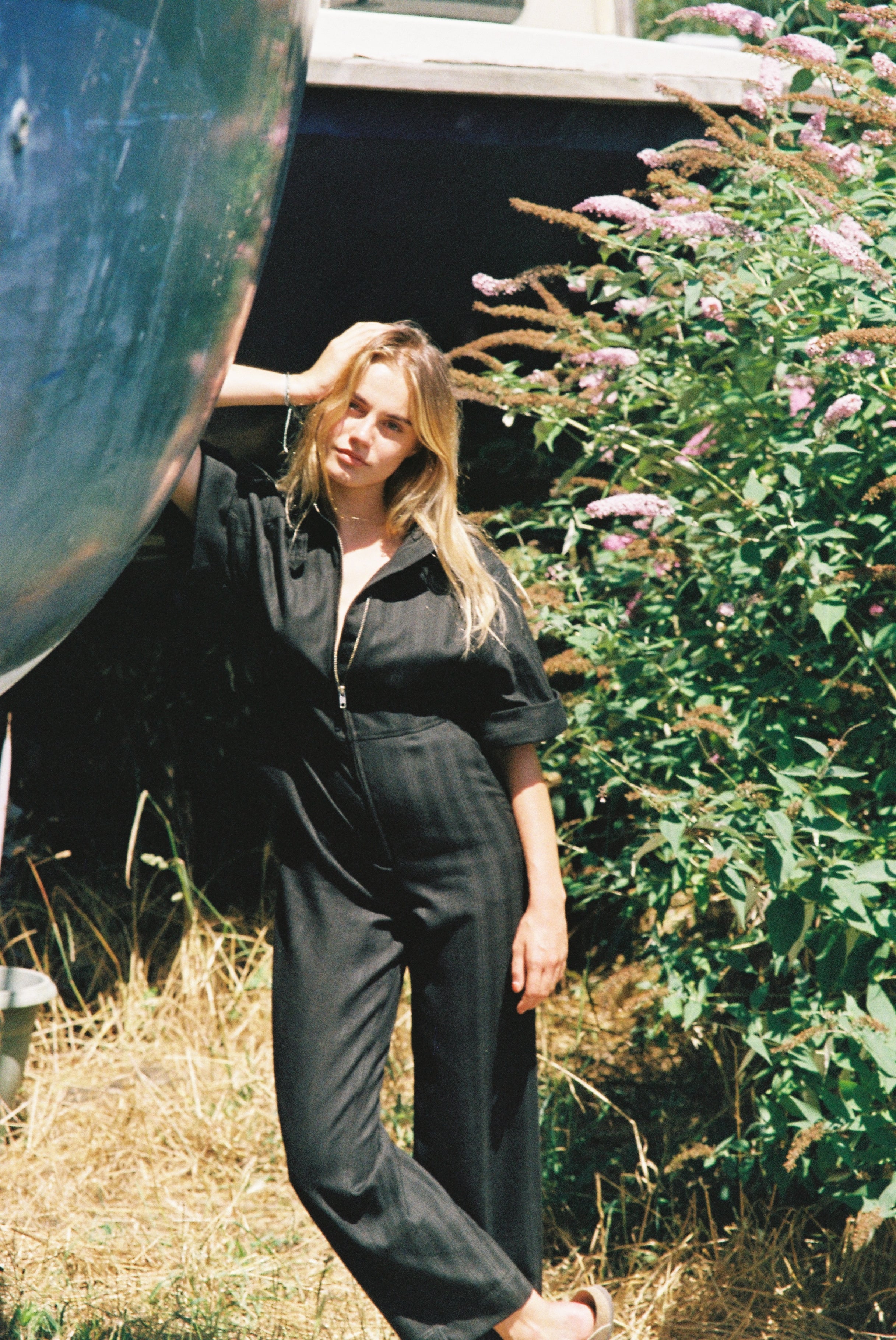 COMBINAISON ASTRID BLACK STRIPES
