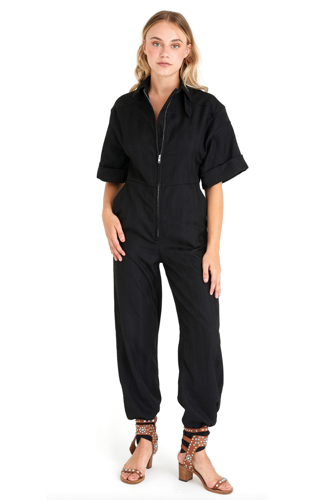 COMBINAISON ASTRID BLACK STRIPES