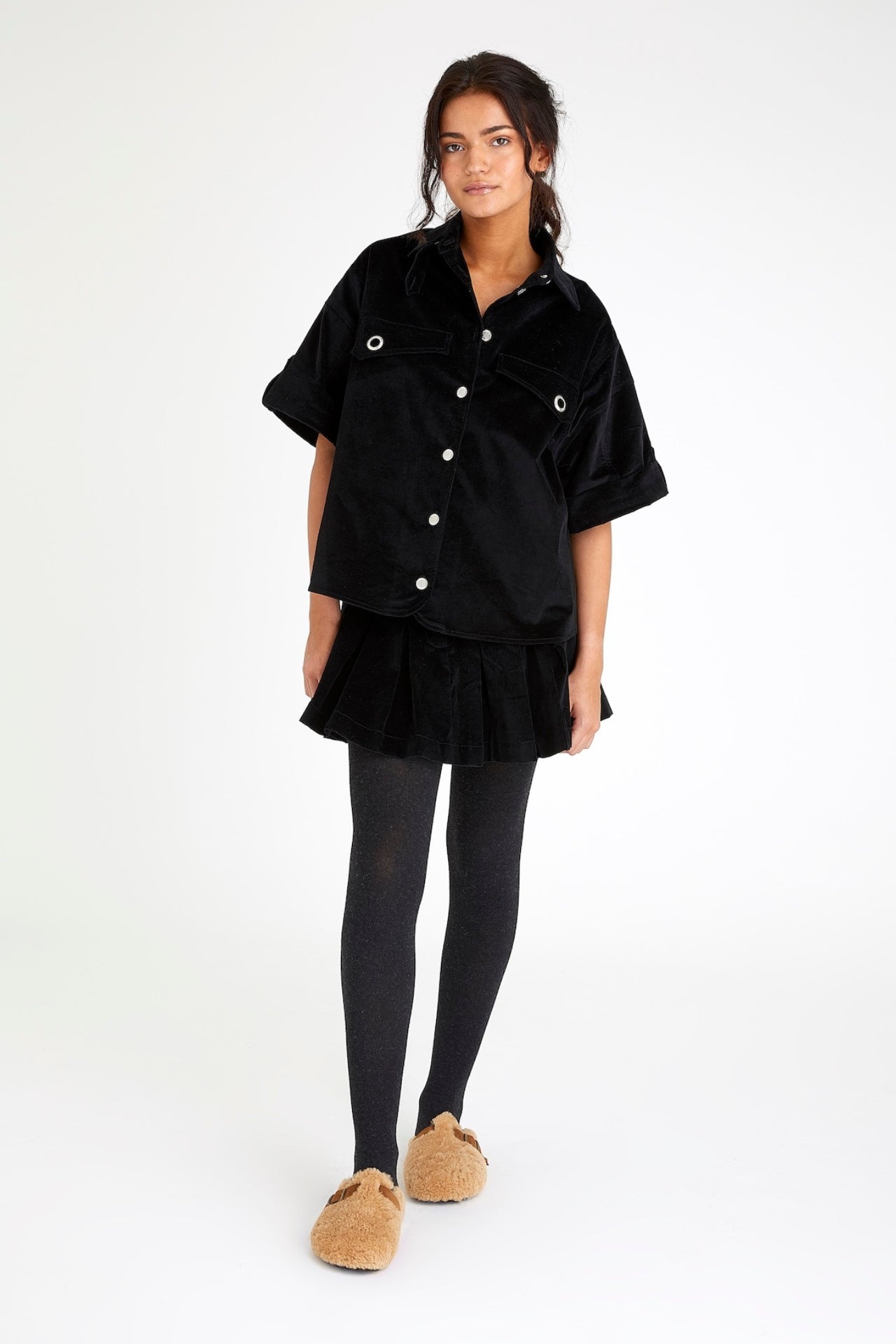 CHEMISE COCOTIER-NOIR