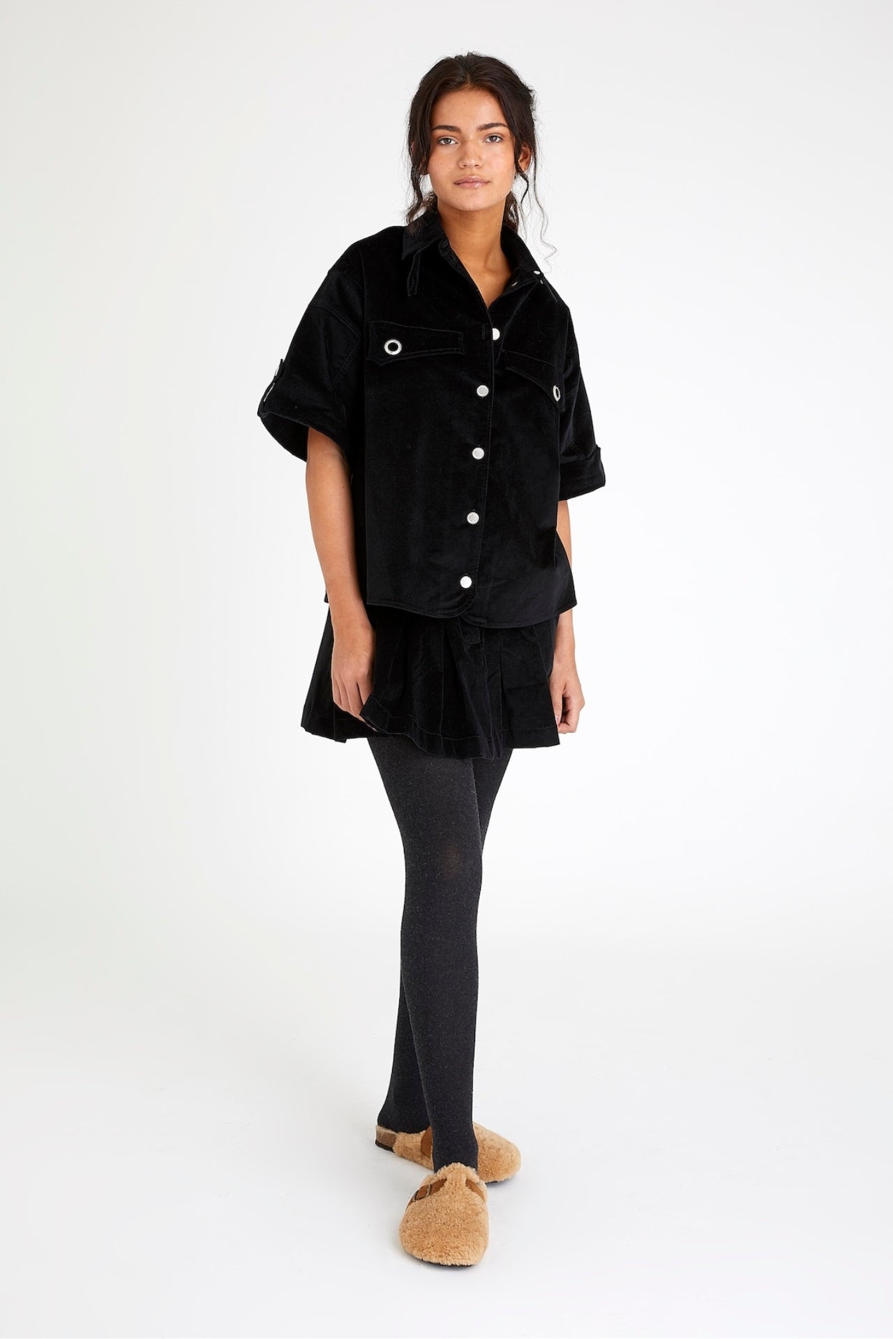 CHEMISE COCOTIER-NOIR