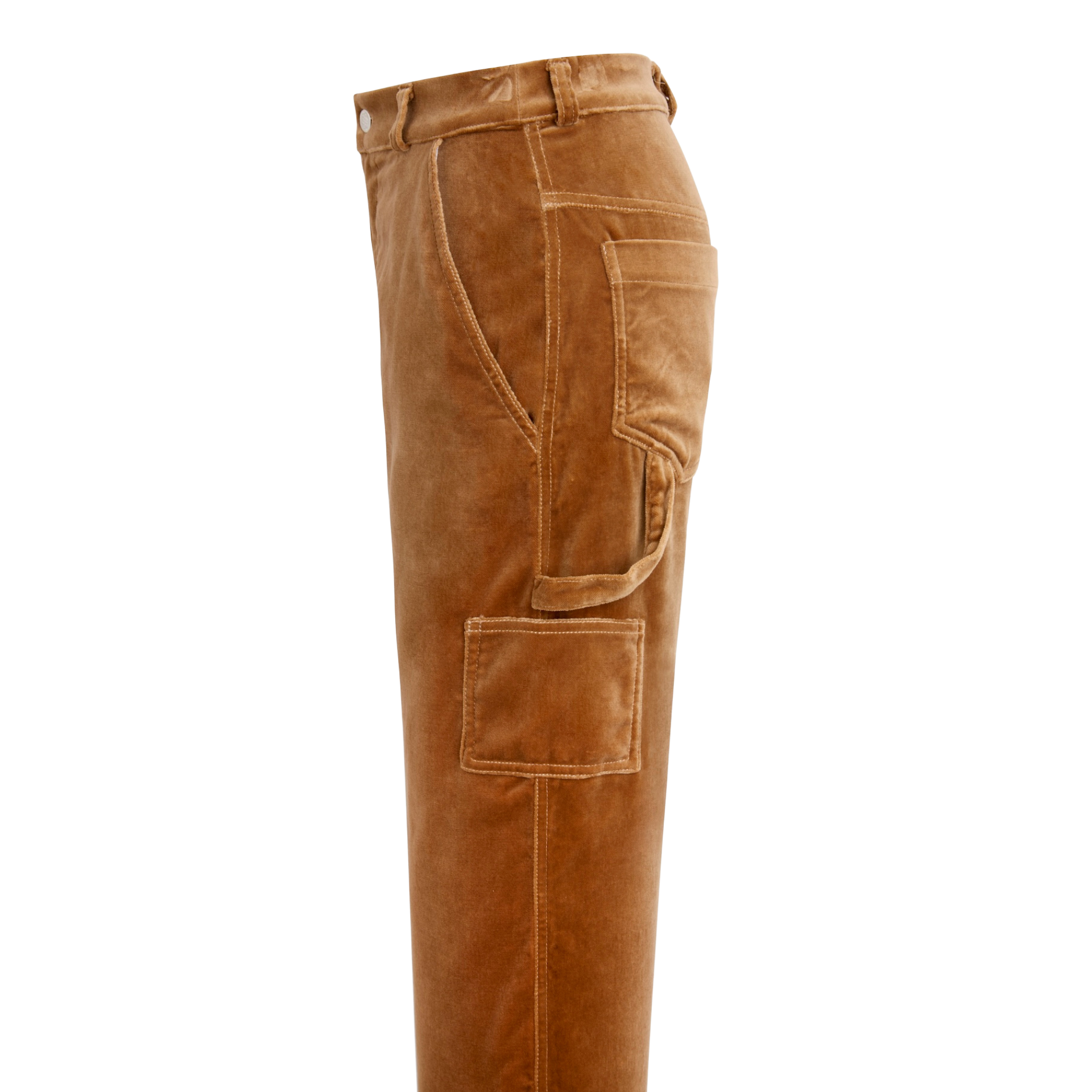 PANTALON LONBOARD EN SOIE-RACINE