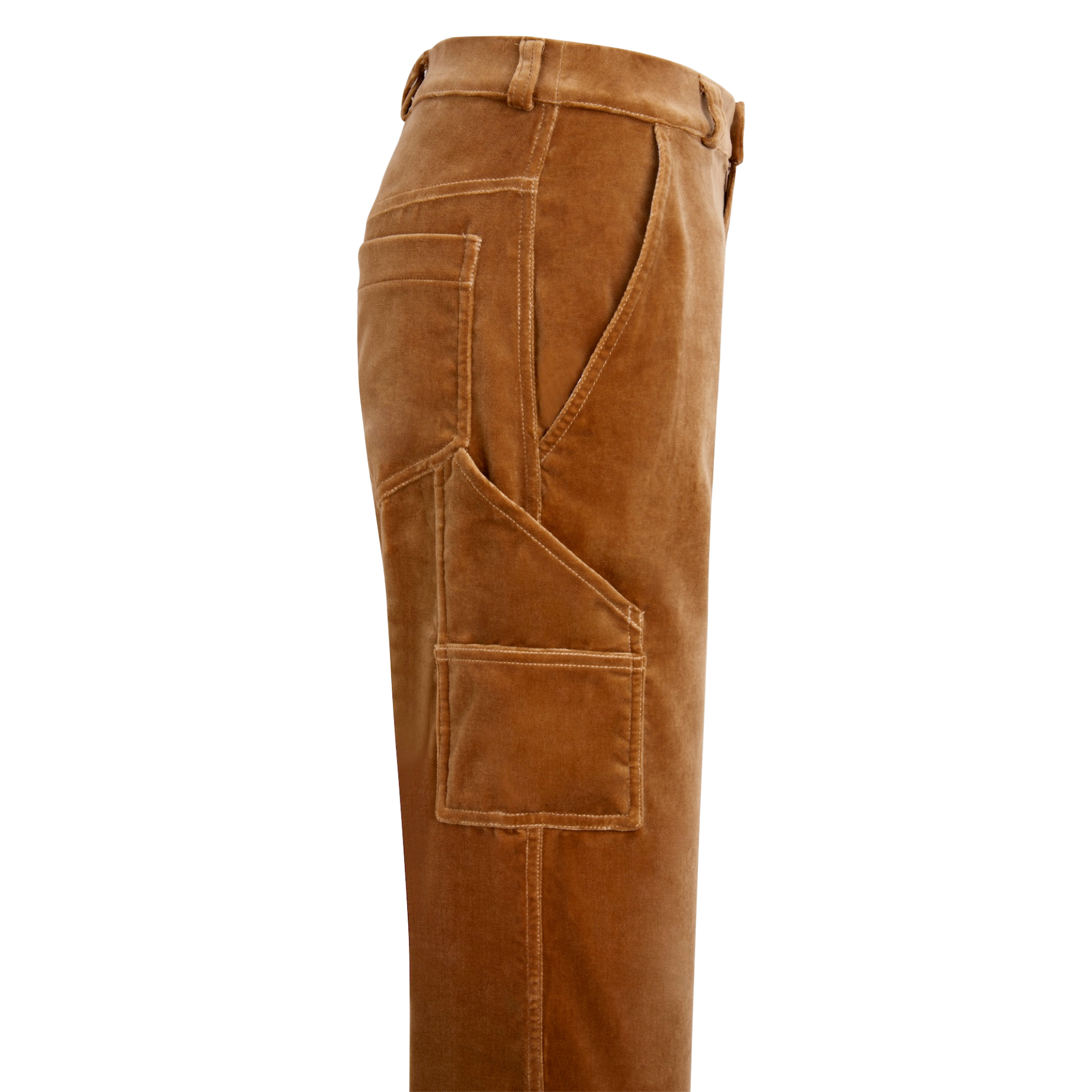 PANTALON LONBOARD EN SOIE-RACINE