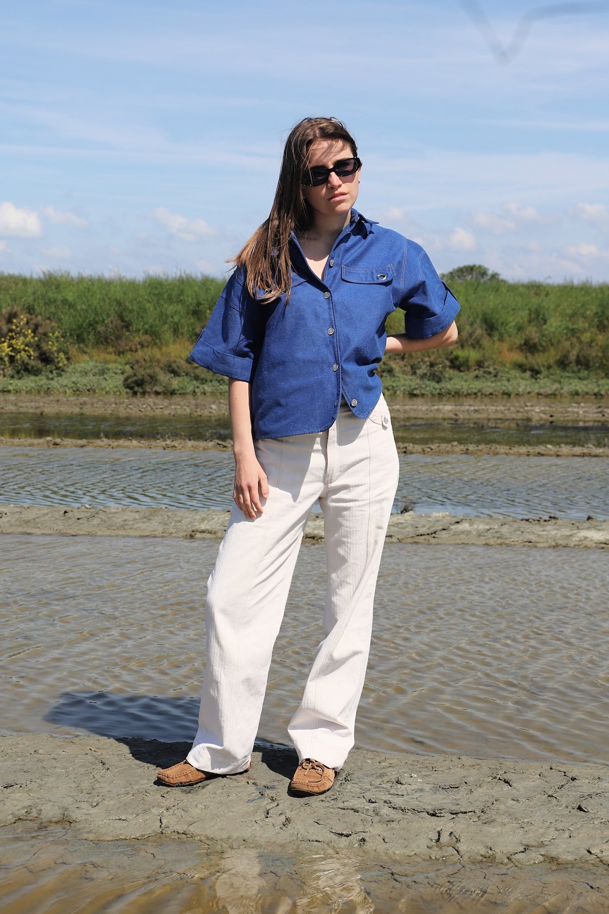 CHEMISE COCOTIER-GRAND BLEU
