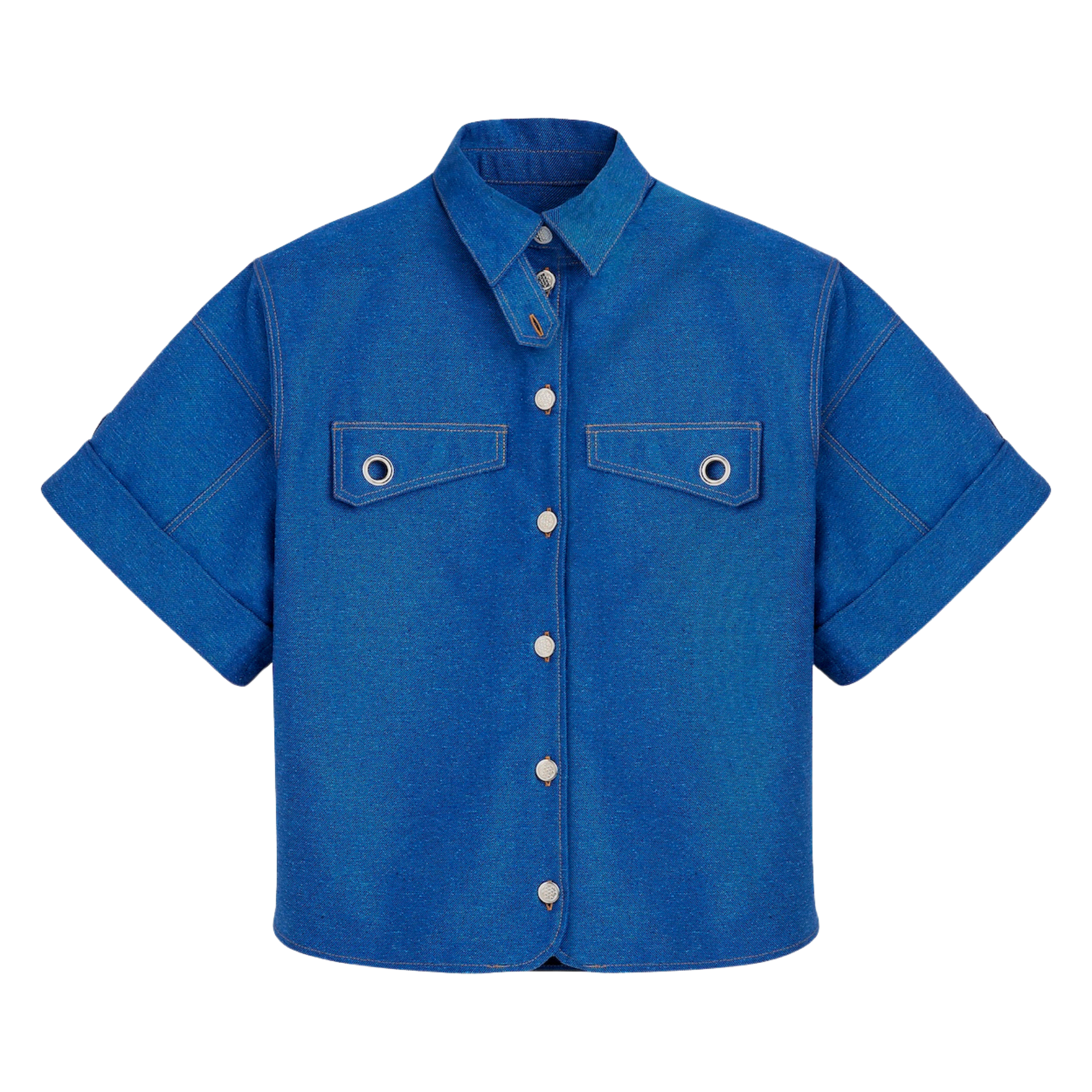 CHEMISE COCOTIER-BLEU