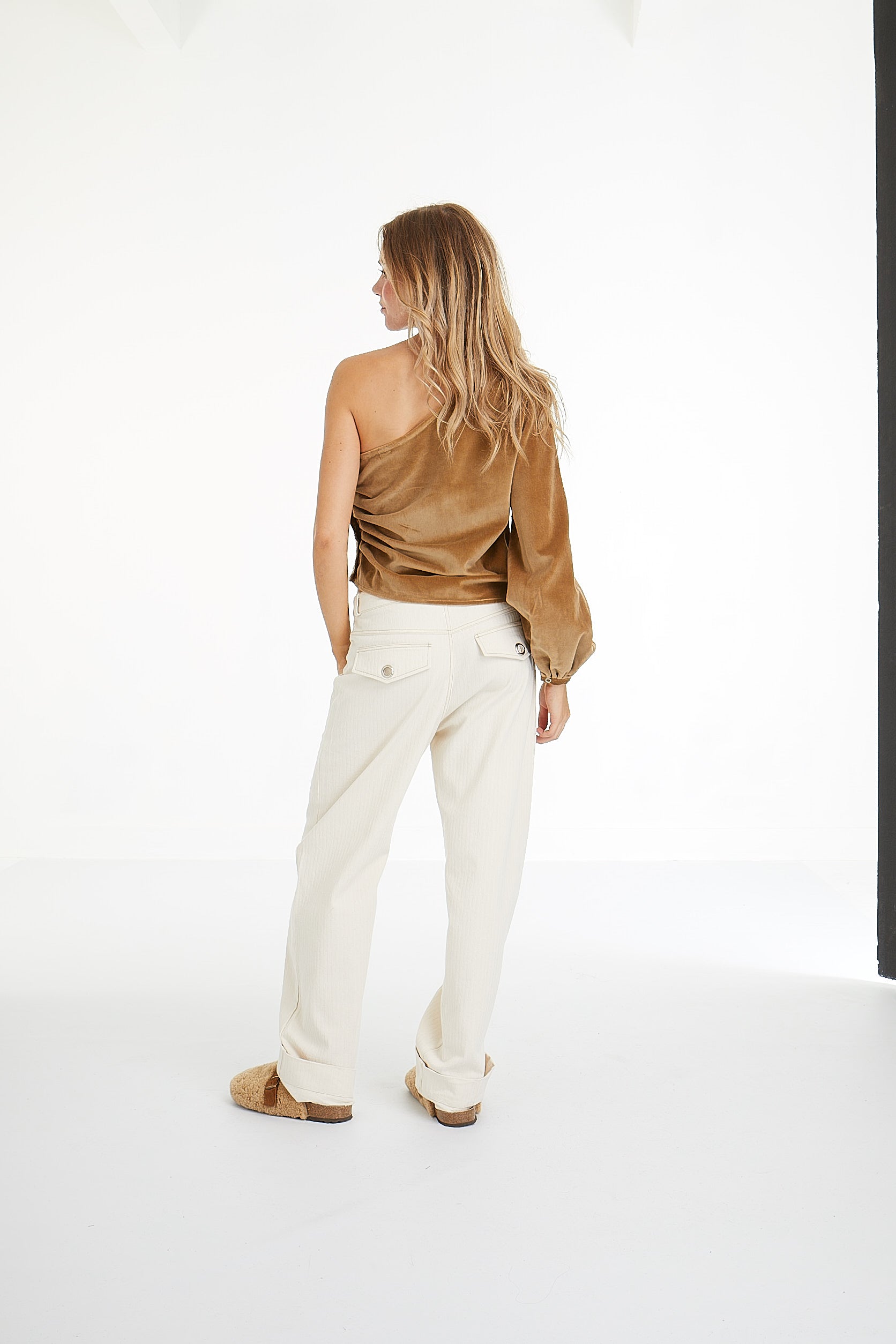 PANTALON VICO-ECRU